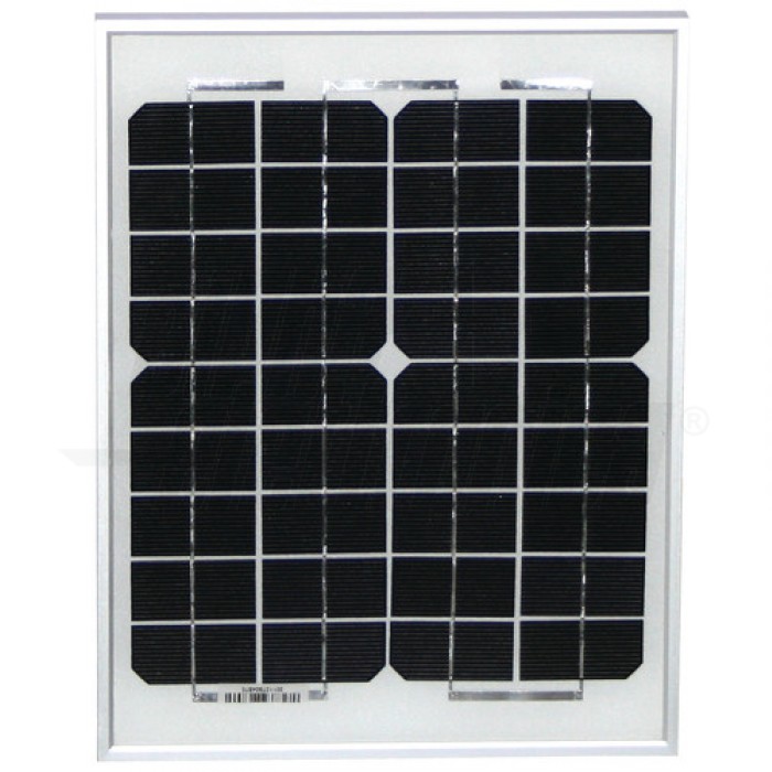 Pannello fotovoltaico Monocristallino - 15W - 24,3V