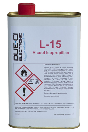 L-15 Alcool Isopropilico Lattina ml.1000