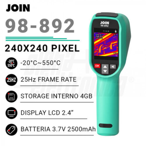 Termocamera portatile ad infrarossi con scheda di memoria - immagine 3